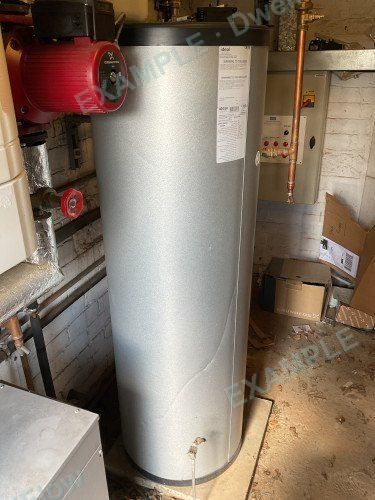 Vented cylinder — Airing cupboard